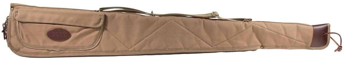 Boyt Harness OGC97PL06 48" Alaskan Shotgun Canvas Case Khaki with Accessory Pocket