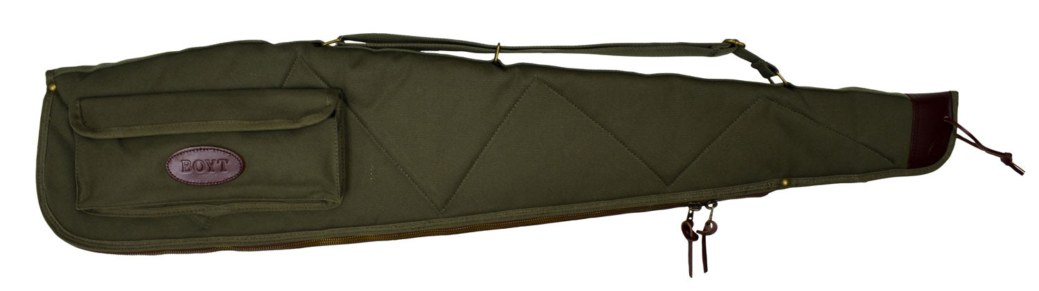 Boyt Harness OGC98PM09 44" Alaskan Rifle Canvas Case OD Green with Lockable Brass Zipper