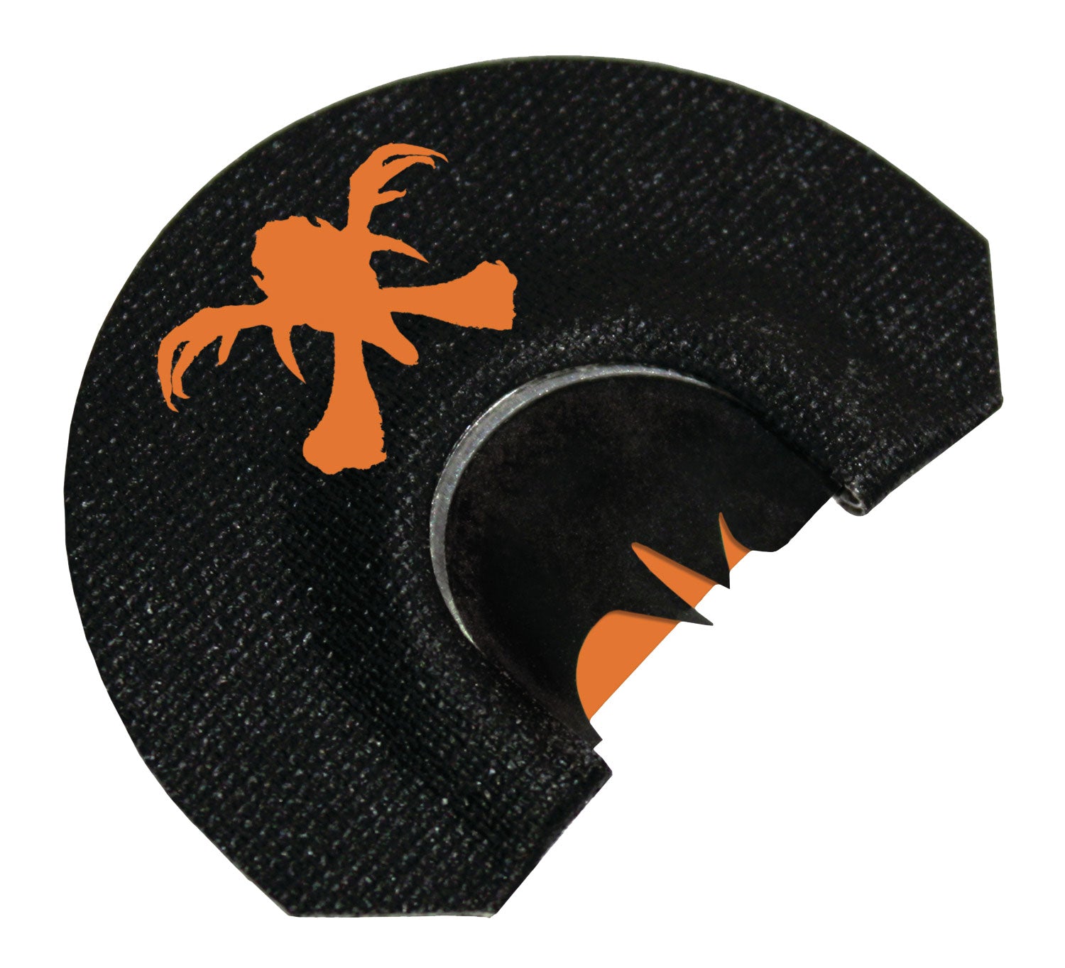 Primos 1245 Hook Hunter Turkey Mouth Call - Curved Diaphragm, Three Reeds, Pin Box Included