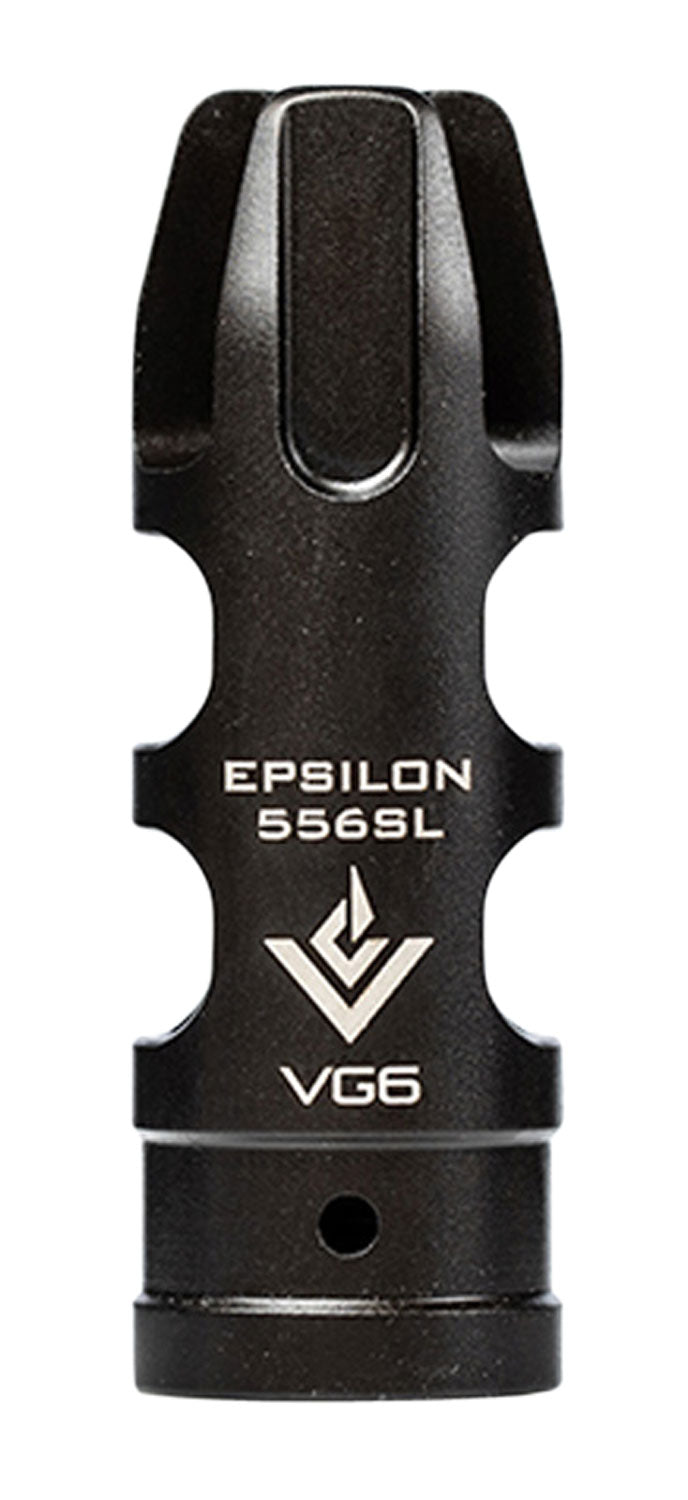 VG6 Precision APVG100025A Black Nitride EPSILON SL 2.21" OAL Muzzle Brake for AR-15 5.56x45mm