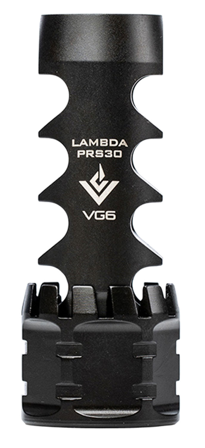 VG6 Precision APVG100029AR1 Black Nitride LAMBDA Muzzle Brake 2.95" OAL for 300 Win Mag M5 Platform
