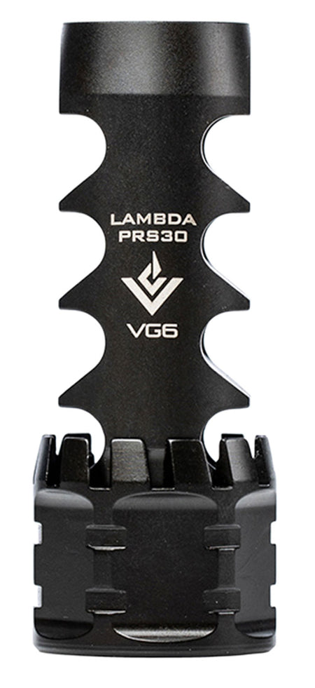VG6 Precision APVG100029AR1 Black Nitride LAMBDA Muzzle Brake 2.95" OAL for 300 Win Mag M5 Platform