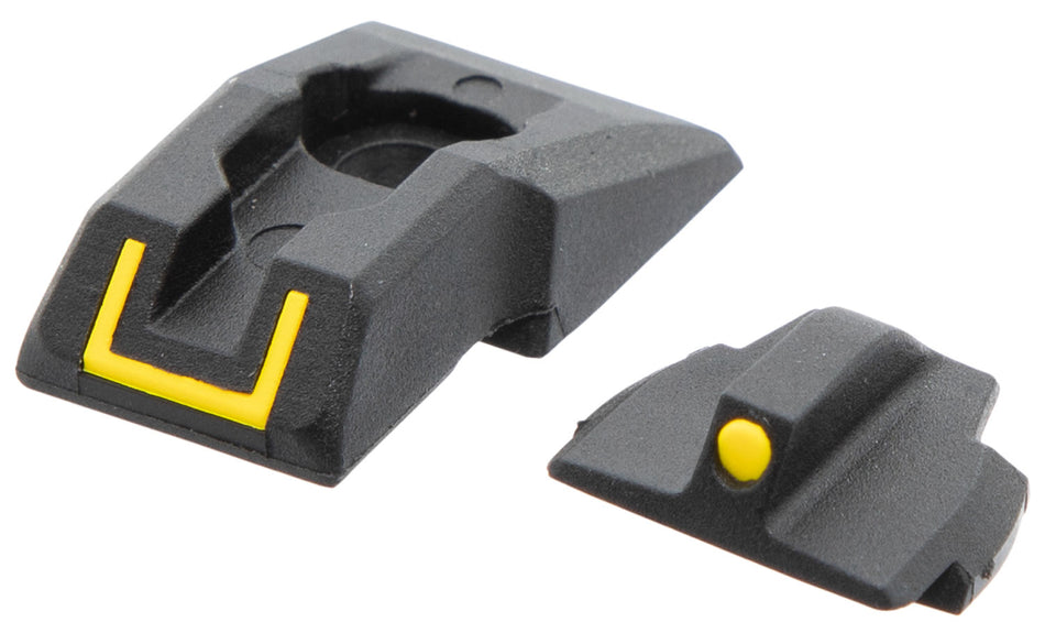 Ruger 90649 Security-9 & Security-380 Sight Set Black Yellow