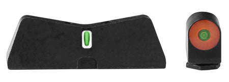 XS Sights GL0009S5N DXT2 Big Dot Night Sights, Glock - Orange Outline Front & White Outline Rear
