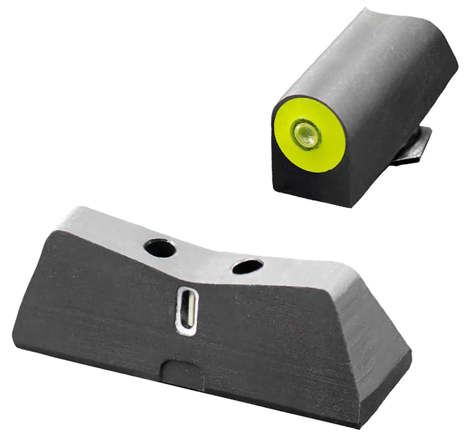 XS Sights GL0011S5Y DXT2 Big Dot Night Sights, Glock - Yellow Front & White Outline Bar Rear