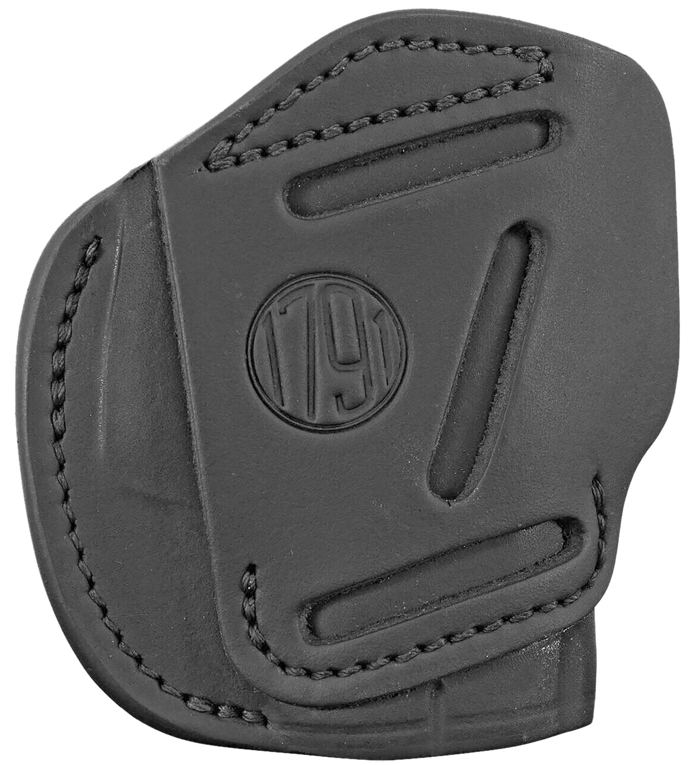 1791 Gunleather 3WH2SBLA IWB/OWB Concealment Holster Size 02 Stealth Black Leather Ruger LCP Ambidextrous