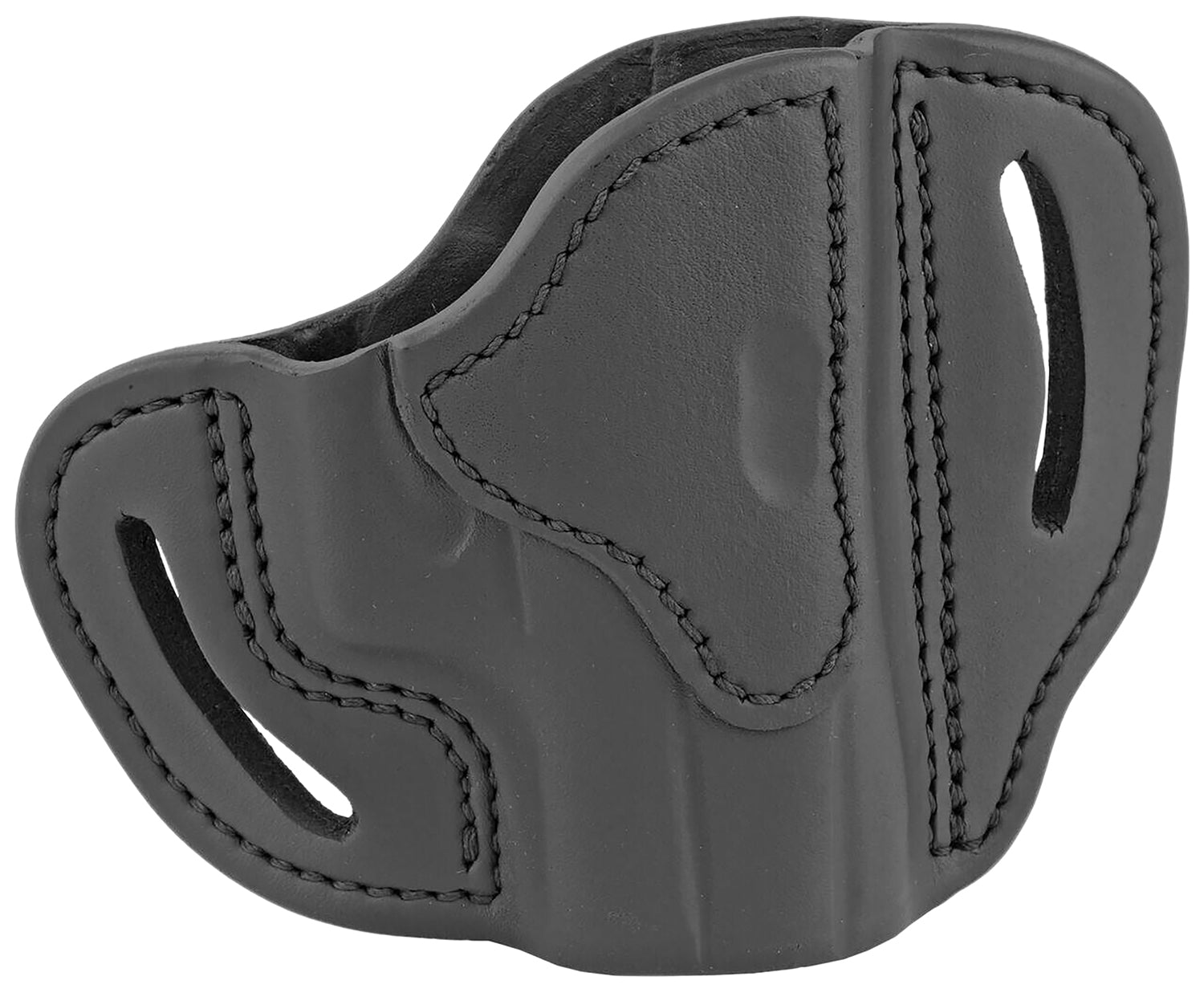 1791 Gunleather OWB Compact Belt Holster Size C Stealth Black Leather for Walther PPK/Glock 42 Right Hand