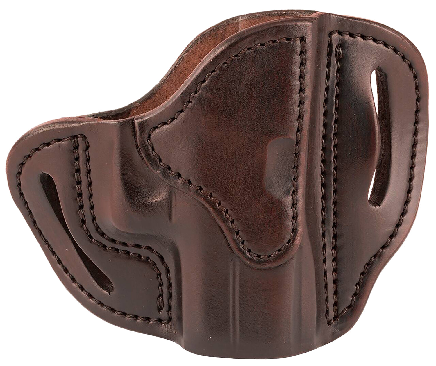 1791 Gunleather OWB Compact Belt Holster Size C Signature Brown Leather for Walther PPK/Glock 42 Right Hand