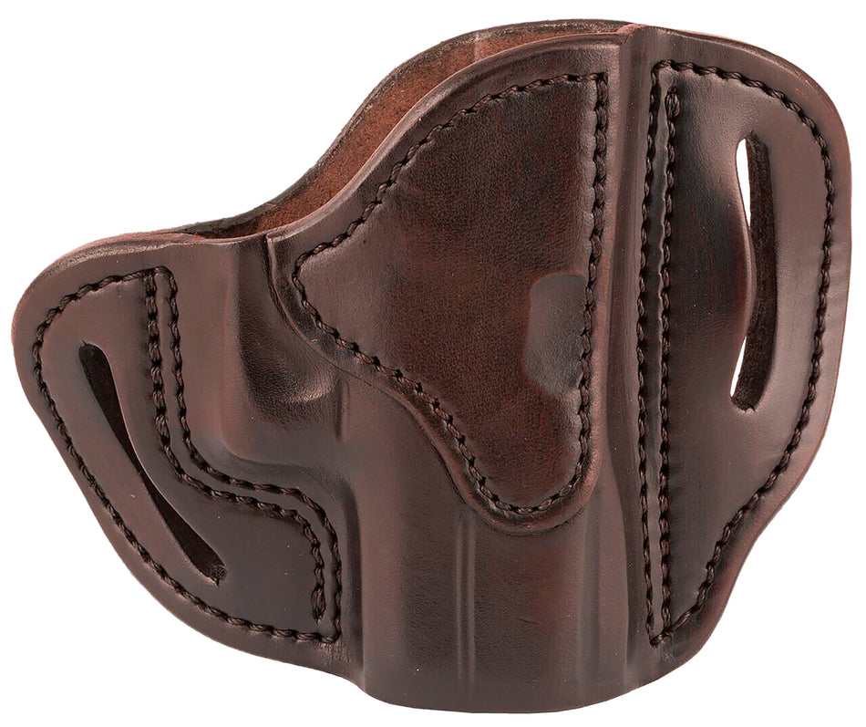 1791 Gunleather OWB Compact Belt Holster Size C Signature Brown Leather for Walther PPK/Glock 42 Right Hand