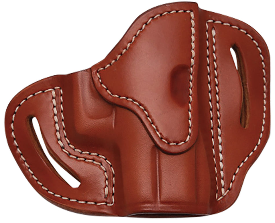 1791 Gunleather OWB Compact Belt Holster Size C Classic Brown Leather for Walther PPK/Glock 42 Right Hand