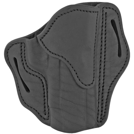 1791 Gunleather BH2.3 Outside-the-Waistband Stealth Black Leather Belt Slide Glock 17/P226/VP9 Right Hand