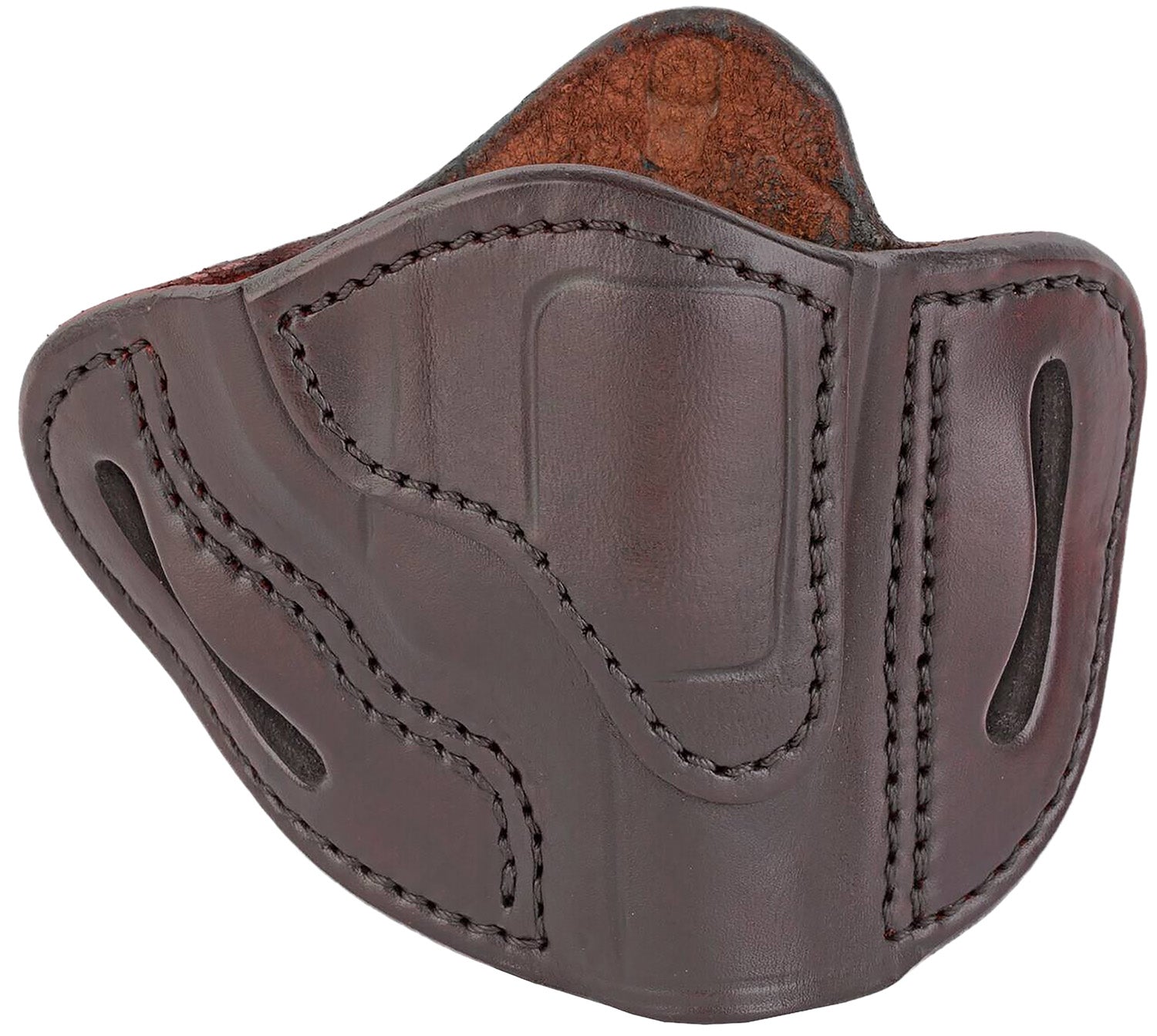 1791 Gunleather RVH1SBRR J-Frame Revolver OWB Belt Slide Holster Signature Brown Fits S&W J Frame Ruger LCR