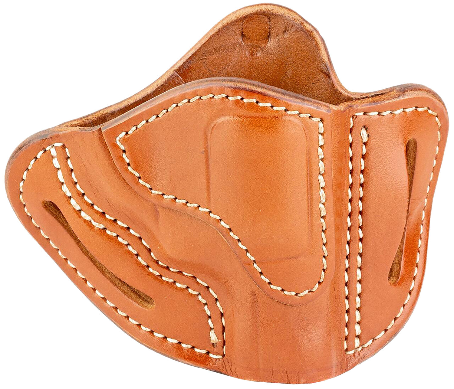 1791 Gunleather RVH1CBRR J-Frame Revolver OWB Belt Slide Classic Brown Leather Holster Fits S&W J Frame Ruger LCR