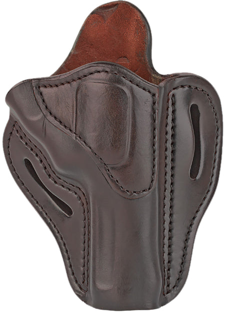 1791 Gunleather RVH2SBRR K-Frame Revolver OWB Belt Slide Holster Signature Brown Fits Ruger GP100 S&W K Frame