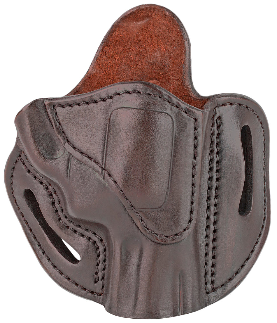 1791 Gunleather RVH2SSBRR K-Frame Revolver OWB Belt Slide Holster Signature Brown Fits S&W K Frame Ruger GP100