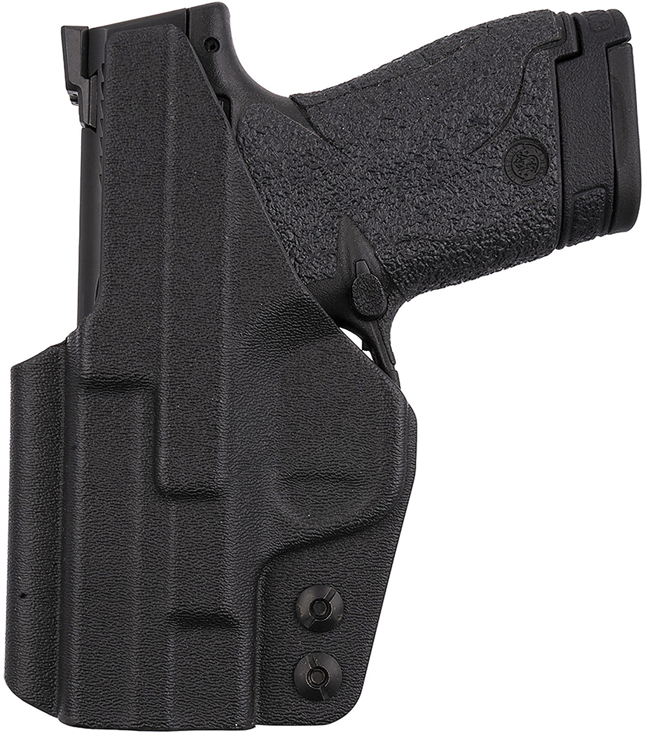 1791 Gunleather Tactical Kydex IWB Black Holster S&W Shield 1.0 and 2.0 Adjustable Cant Retention RH