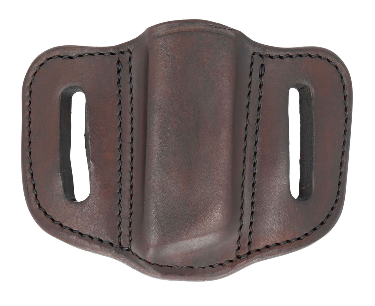 1791 Gunleather MAG1.2 Double Stack Mag Holster Sig Brown Leather OWB Belt Slide Ambidextrous
