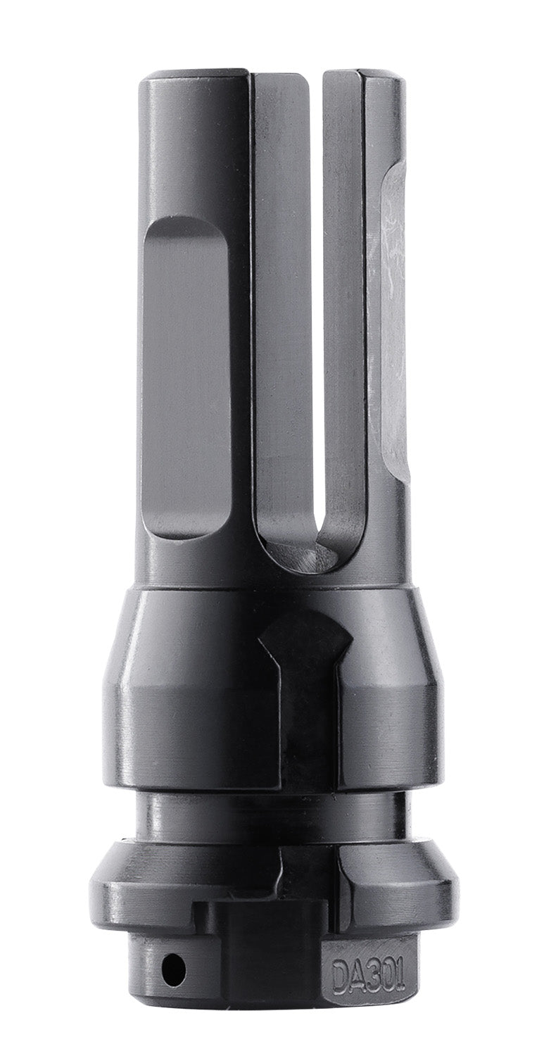 Dead Air DA301 Black Flash Hider 2.70" OAL 1/2"-28 tpi 5.56x45mm Suppressor Compatible