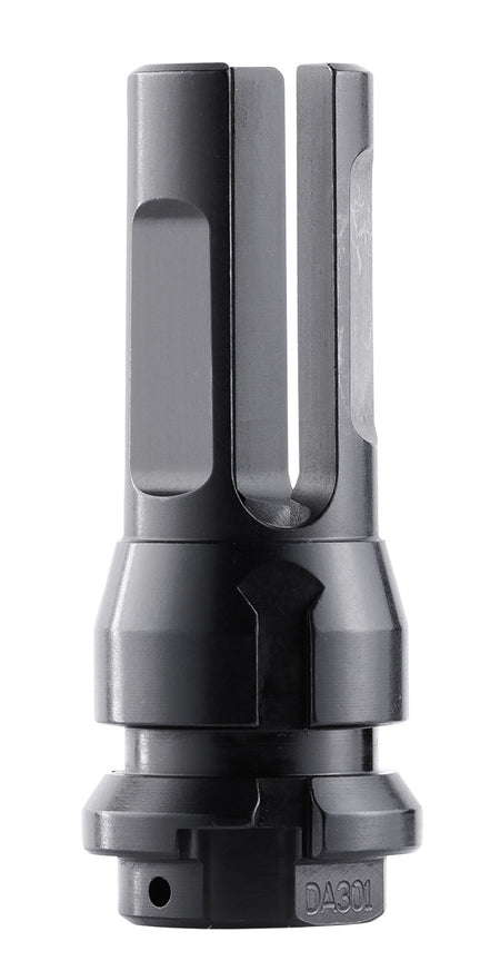 Dead Air DA301 Black Flash Hider 2.70" OAL 1/2"-28 tpi 5.56x45mm Suppressor Compatible