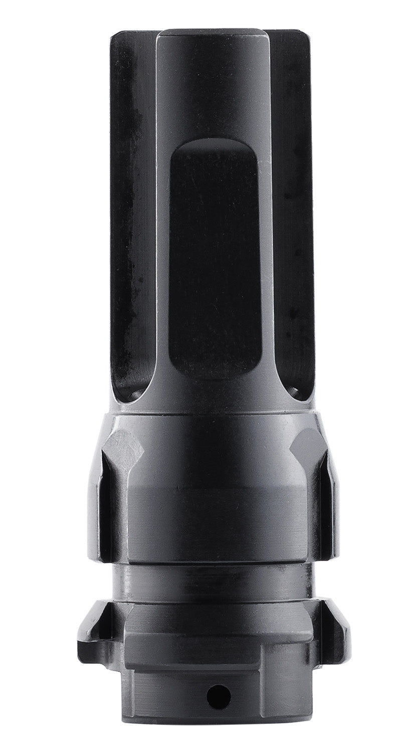 Dead Air DA302 Black Flash Hider 2.70" OAL 5/8"-24 tpi 7.62mm Suppressor Compatible