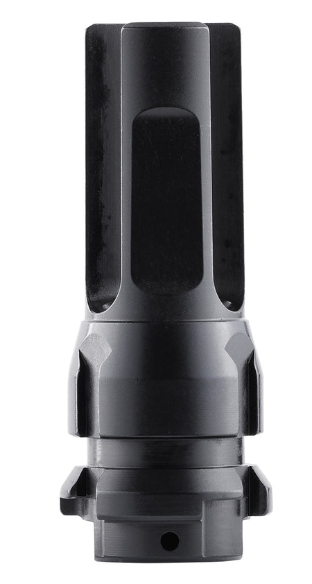 Dead Air DA302 Black Flash Hider 2.70" OAL 5/8"-24 tpi 7.62mm Suppressor Compatible