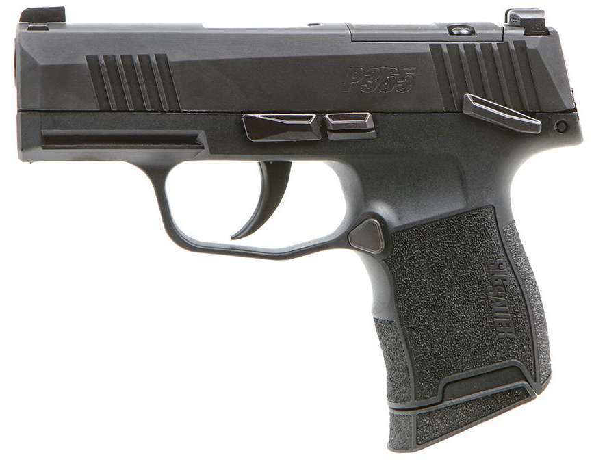 SIG SAUER OFF DUTY P365 M.S. 9MM PSTL BLACK 3.1" 2-10RD MAGS LE SKU