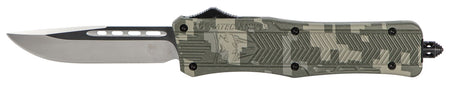 CobraTec CTK-1 Medium OTF Drop Point Plain D2 Steel Army DigiCamo Handle Glass Breaker Included