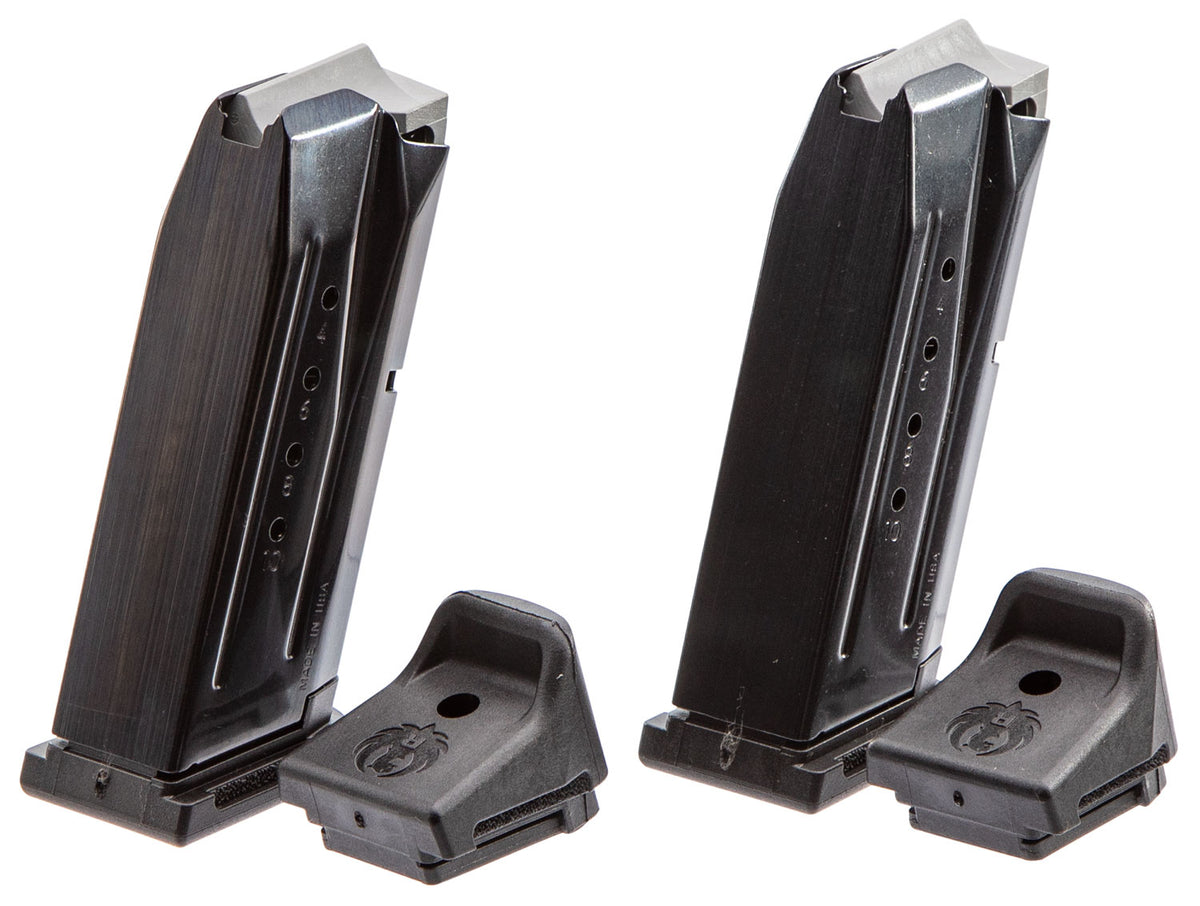 Ruger 90686 Security-9 Compact Value Pack 10rd 9mm Luger Black Oxide Steel 2 Magazines