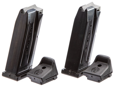 Ruger 90686 Security-9 Compact Value Pack 10rd 9mm Luger Black Oxide Steel 2 Magazines