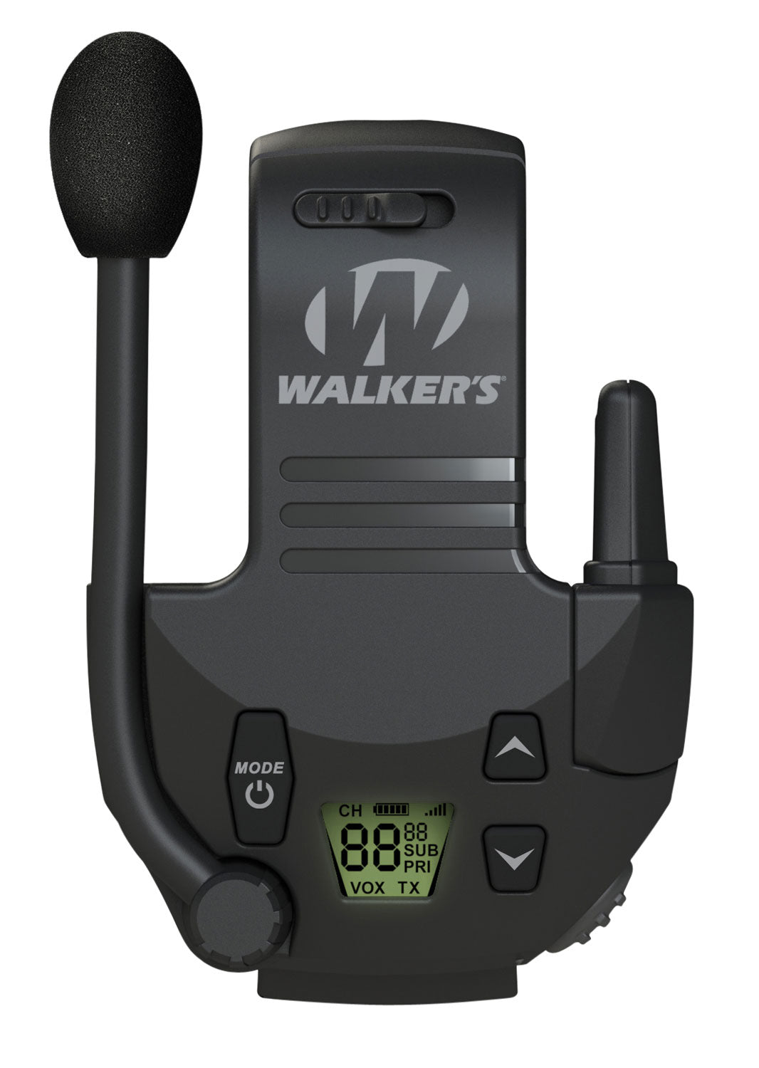 Walker's Razor Series Walkie-Talkie Muff Attachment 22-Channel VOX