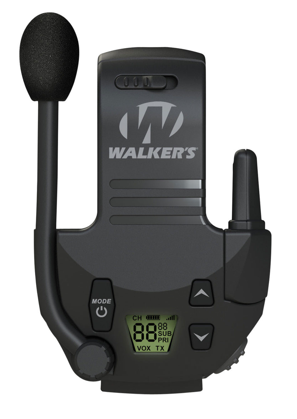 Walker's Razor Series Walkie-Talkie Muff Attachment 22-Channel VOX