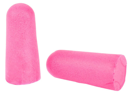 Walker's Pink Foam Ear Plugs 32 dB NRR 7 Pairs with Aluminum Storage Canister