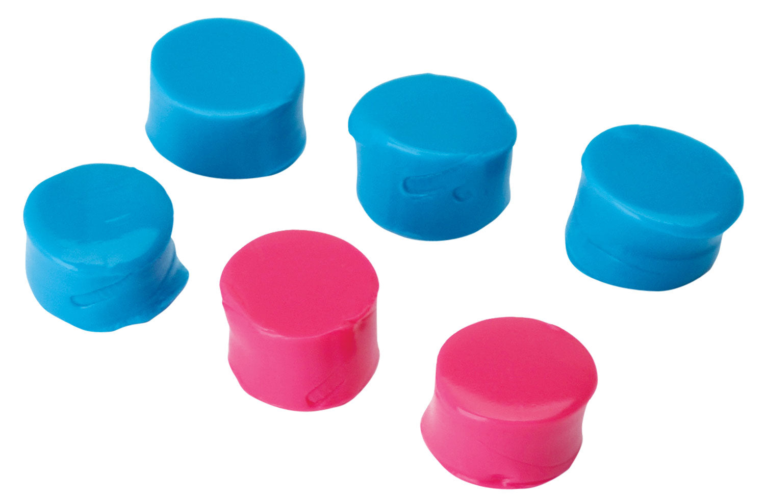 Walker's Pink/Teal Molding Silicone Putty Ear Plugs 32 dB NRR In-Ear 3 Pack