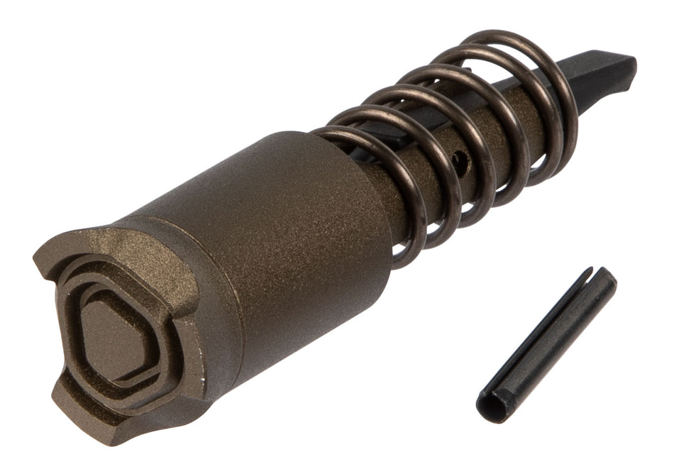Strike Industries FDE Anodized Aluminum Forward Assist Plunger for AR-15/M16