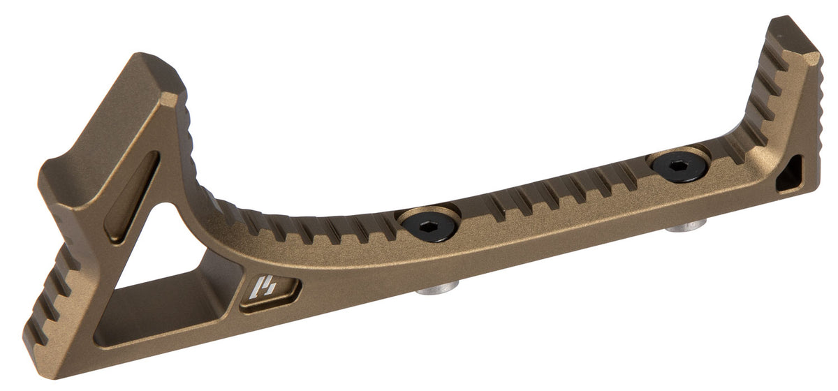 Strike LINKCFGFDE AR-Platform Link Curved ForeGrip Flat Dark Earth 6061 Aluminum