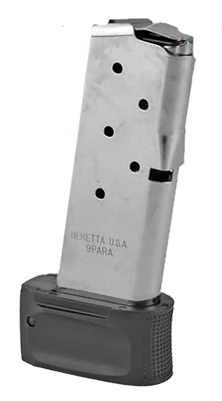 Beretta USA JMAPXCARRY8 APX Carry 8-Round 9mm Stainless Steel Pistol Magazine