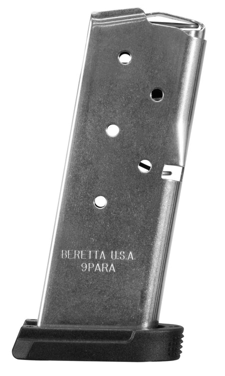 Beretta USA JFAPXCARRY6 APX Carry Base Plate 9mm Luger Black Polymer for 6rd Magazine