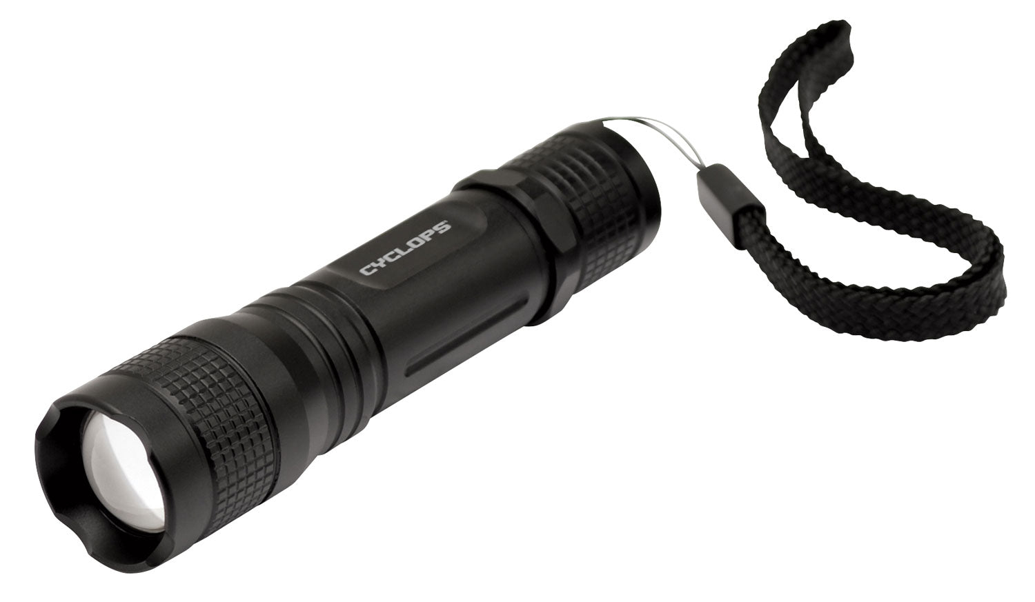 Cyclops CYCTF150 TF-150 150 Lumen White Cree LED Flashlight Black Anodized 3+ Hour Burn Time