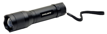 Cyclops CYCTF800 TF-800 800 Lumen White Cree LED Flashlight Black Anodized 9+ Hours Spot Flood Magnifier