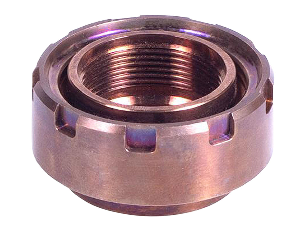 Q LLC PLANBASR ASR Silencer Taper Mount 30 Cal Copper 17-4 Stainless Steel