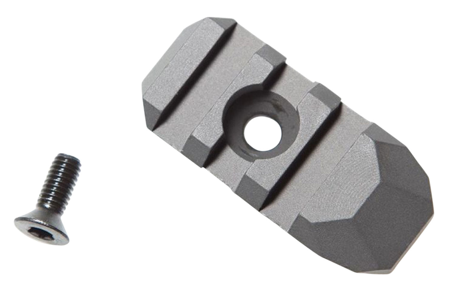 Q LLC The Fix M1913 Stock Picatinny Rail Clear Coat Anodized 3 Slots