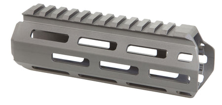 Q LLC 6" M-LOK Gray Aluminum Handguard for Honey Badger