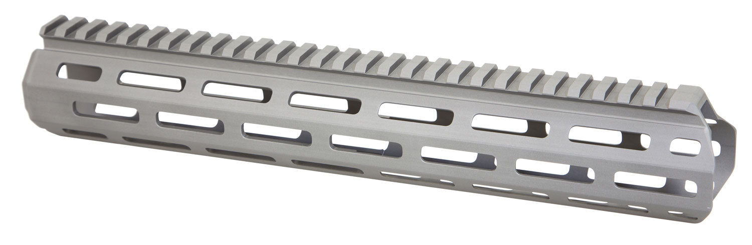 Q LLC 12" M-LOK Gray Aluminum Handguard for Honey Badger