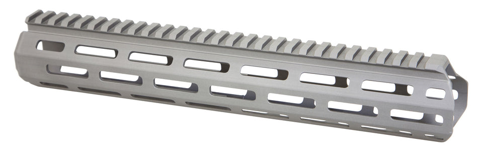 Q LLC 12" M-LOK Gray Aluminum Handguard for Honey Badger