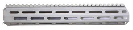 Q LLC 12" M-LOK Gray Aluminum AR-Compatible Honey Badger Handguard