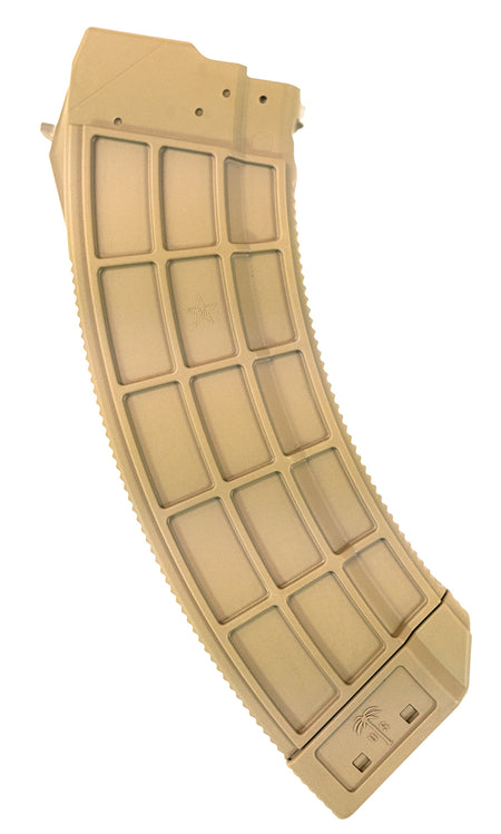 US Palm MA693A AK-47 7.62x39mm 30rd Mag FDE with Stainless Latch