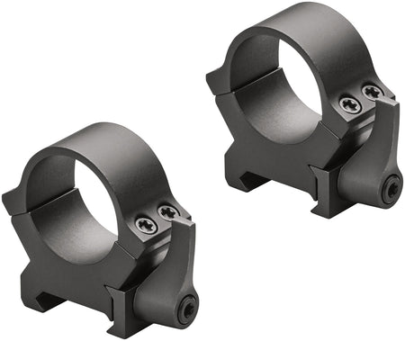 Leupold 177273 QRW2 34mm Medium Cross-Slot Riflescope Ring Set Matte Black