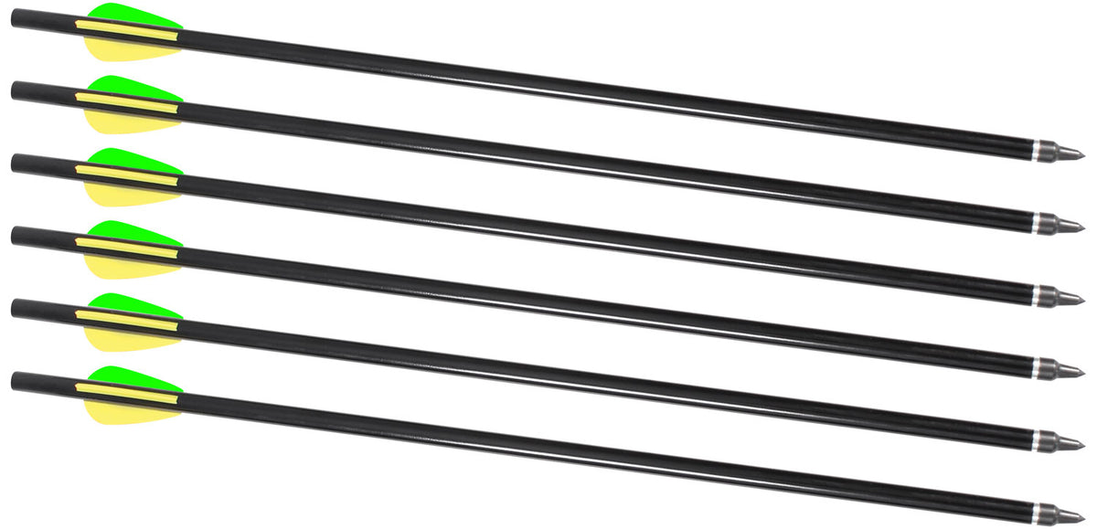 Traditions A2217 Crackshot XBR Firebolt 2216 Aluminum Arrow 16 Inch 6 Pack