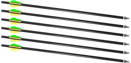 Traditions A2217 Crackshot XBR Firebolt 2216 Aluminum Arrow 16 Inch 6 Pack