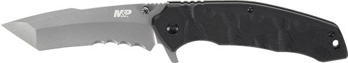 S&W M&P Special Ops Assisted Opening Folder 4" Tanto Blade Black